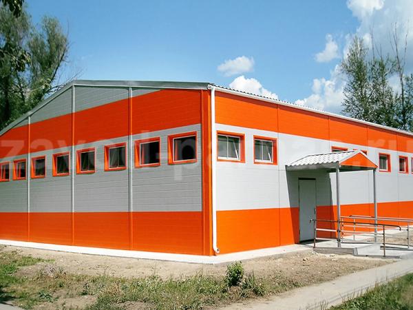 Готовое промышленное здание по размерам заказчика